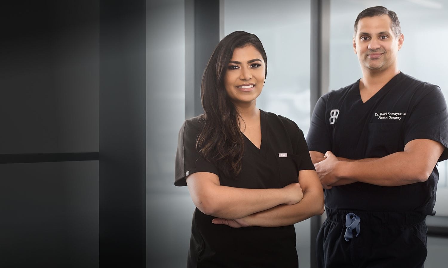 Dr. Swapna Gopathi, MD, and Houston plastic surgeon, Dr. Ravi