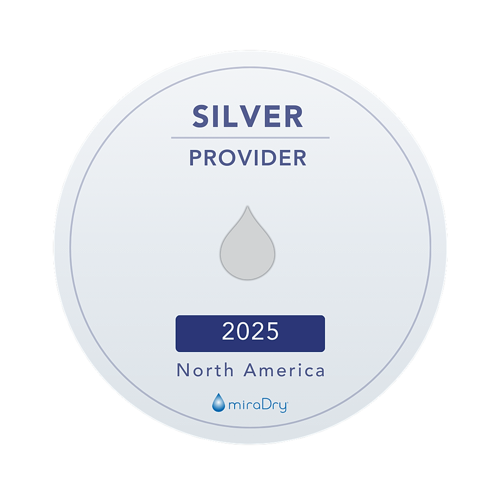 Silver provider badge for miraDry 2025.